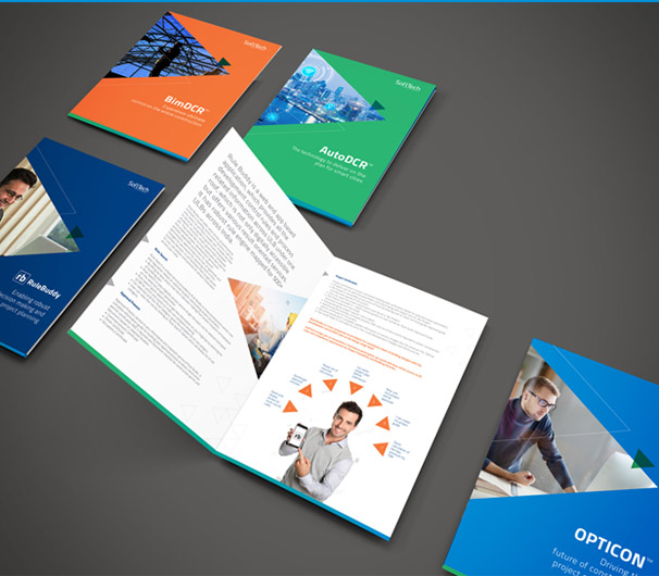 Brand Identity Design and development for a leading software company within the AEC domain 